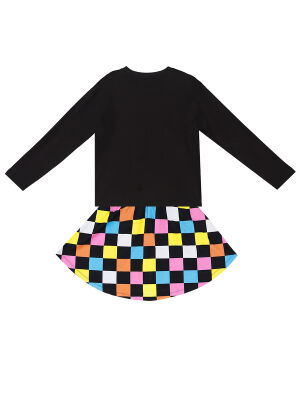 Rainbow Zebra T-shirt&Skirt Set - 4