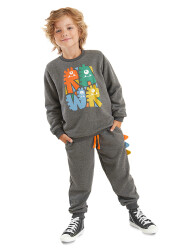 Rawr Boy Dark Grey Tracksuit - 1