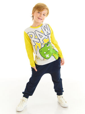 Rawr Dino Boy T-shirt&Pants Set - 1