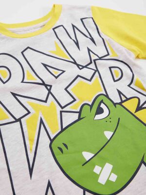 Rawr Dino Boy T-shirt&Pants Set - 5