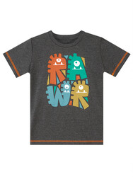 Rawr Dino Erkek Çocuk T-shirt Şort Takım - Thumbnail