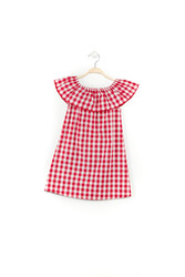 Red Checked Dress - Thumbnail