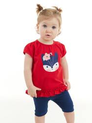 Red Fox Baby Girl Tunic&Leggins Set - 1