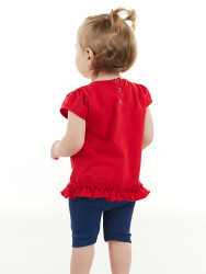 Red Fox Baby Girl Tunic&Leggins Set - 2