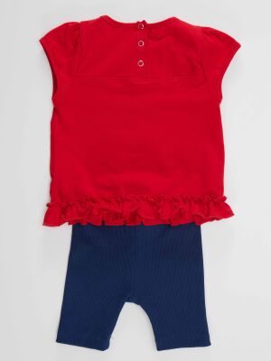 Red Fox Baby Girl Tunic&Leggins Set - 4