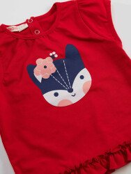 Red Fox Baby Girl Tunic&Leggins Set - 5