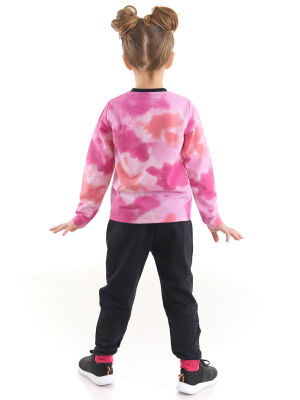 Retro Tie-Dye Girl T-shirt&Pants Set - 2