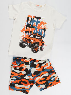 Road Camo Boy Shorts Set - 3