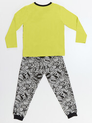 Roar Croco Boy T-shirt&Pants Set - Thumbnail