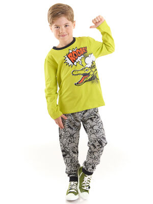 Roar Croco Boy T-shirt&Pants Set - 1