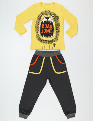 Roar Lion Erkek Çocuk T-shirt Pantolon Takım