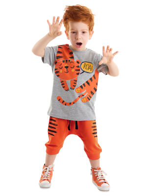 Roar Tiger Boy T-shirt&Harem Pants Set - 1