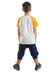 Roarsome Boy T-shirt&Capri Pants Set - 2