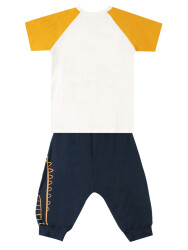 Roarsome Boy T-shirt&Capri Pants Set - 4