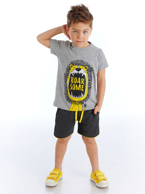 Roarsome Boy T-shirt&Shorts Set - 1