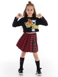 Rock Girl T-shirt&Skirt Set - 1