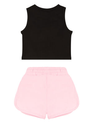 Rock Life Girl Crop Top&Shorts Set - 4