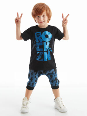 Rock On Boy Shorts Set - 1