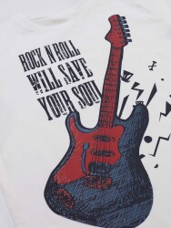 Rock Soul Erkek Çocuk T-shirt Kapri Şort Takım - 5