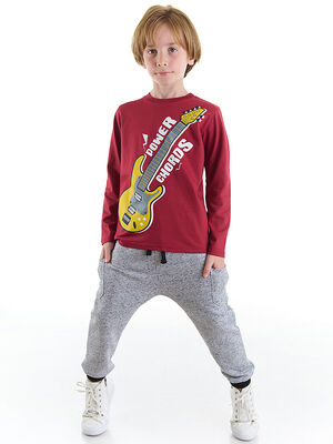 Rock Soul Erkek Çocuk T-shirt Pantolon Takım