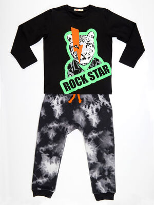 Rock Tiger Boy T-shirt&Harem Pants Set