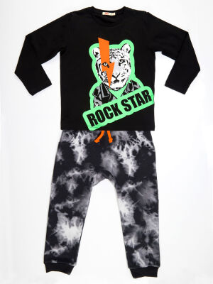 Rock Tiger Erkek Çocuk T-shirt Pantolon Takım - 3