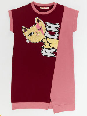 Rocker Cat Pink Girl Dress - 3