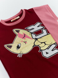 Rocker Cat Pink Girl Dress - 5