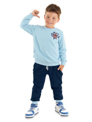 Rocket Boy Blue Tracksuit - 1