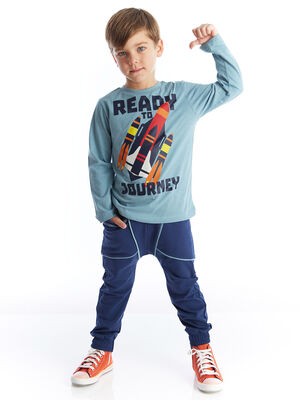 Rocket Boy T-shirt&Harem Pants Set - 1