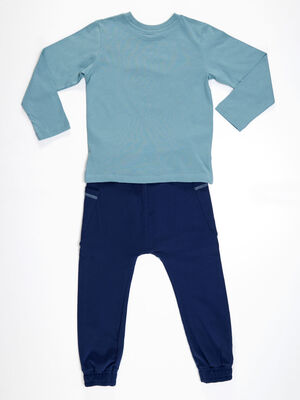 Rocket Boy T-shirt&Harem Pants Set - 4