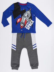 Rocket Boy T-shirt&Pants Set - 3