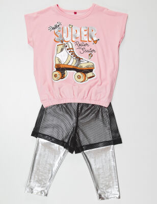 Roller Skate Short/Leggings Set - 3