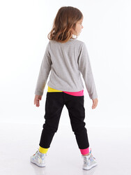 Roller Star Kız Çocuk T-shirt Pantolon Takım - Thumbnail