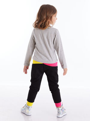 Roller Star Kız Çocuk T-shirt Pantolon Takım