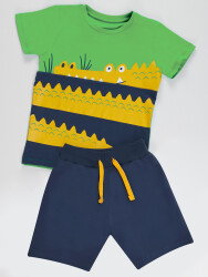 Rolling Croc Boy Shorts Set - 5