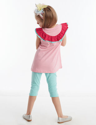 Ruffled Unicorn Girl Tunic Set - 2