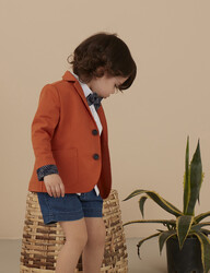 Rusty Colored Boy Blazer - 2