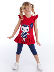 Sailor Cat Girl Tunic&Leggings Set - 1