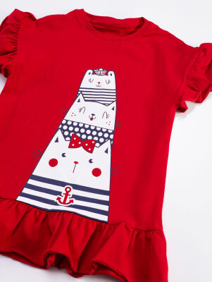 Sailor Cats Girl Tunic&Leggings Set - 5