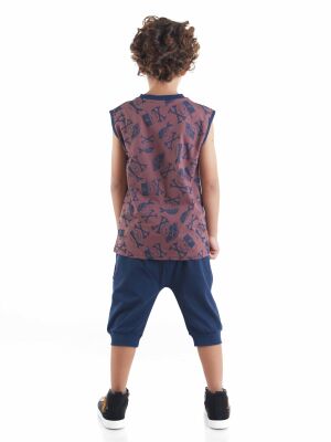 Sea Boy T-shirt&Baggy Pants Set - 2