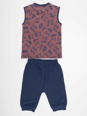 Sea Boy T-shirt&Baggy Pants Set - 4