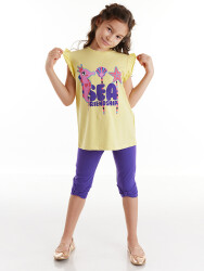 Sea Friends Girl T-shirt&Leggings Set - 1