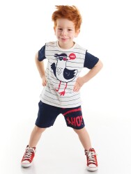 Seagull Boy T-shirt&Shorts Set - 1