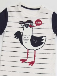 Seagull Boy T-shirt&Shorts Set - 5