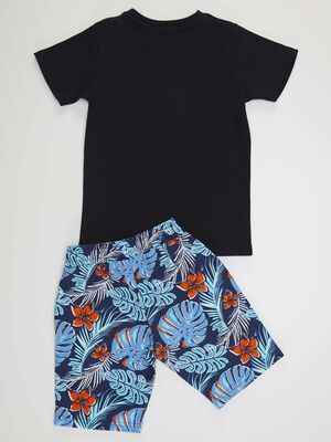 Shark Attack Boy T-shirt&Shorts Set