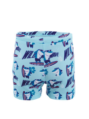 Shark Boy Swim Trunks - 2