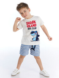 Shark Boy T-shirt&Shorts Set - 1