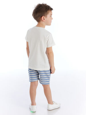 Shark Boy T-shirt&Shorts Set - 2