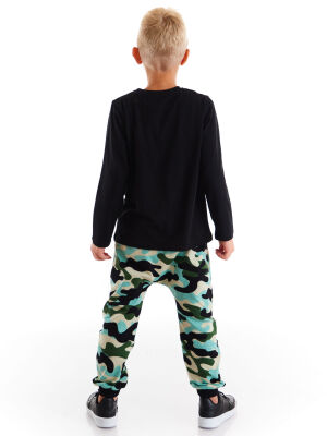 Shark Camo Boy T-shirt&Harem Pants Set - 2